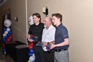Head Coach Brad Cobb and two alumni inducted to the Wall of Fame